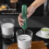 Handheld Electric Milk Frother - The Barista's Wand for Perfect Froth